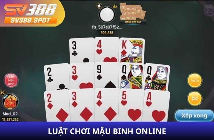 Luật chơi Mậu Binh Online