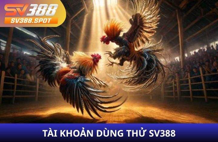 Trải nghiệm tài khoản dùng thử SV388